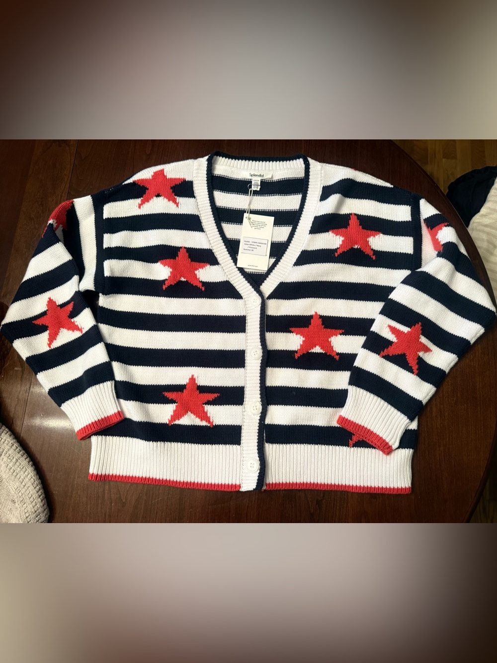 NWT splendid liberty striped cardigan